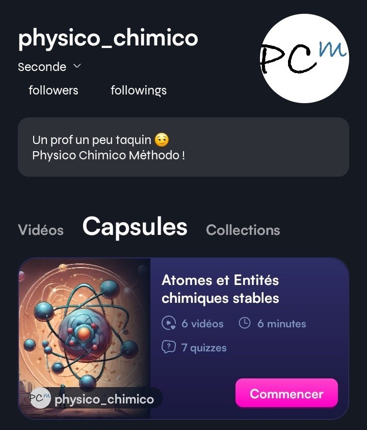 Vidéos de physique chimie 3 revyze pcm accueil
